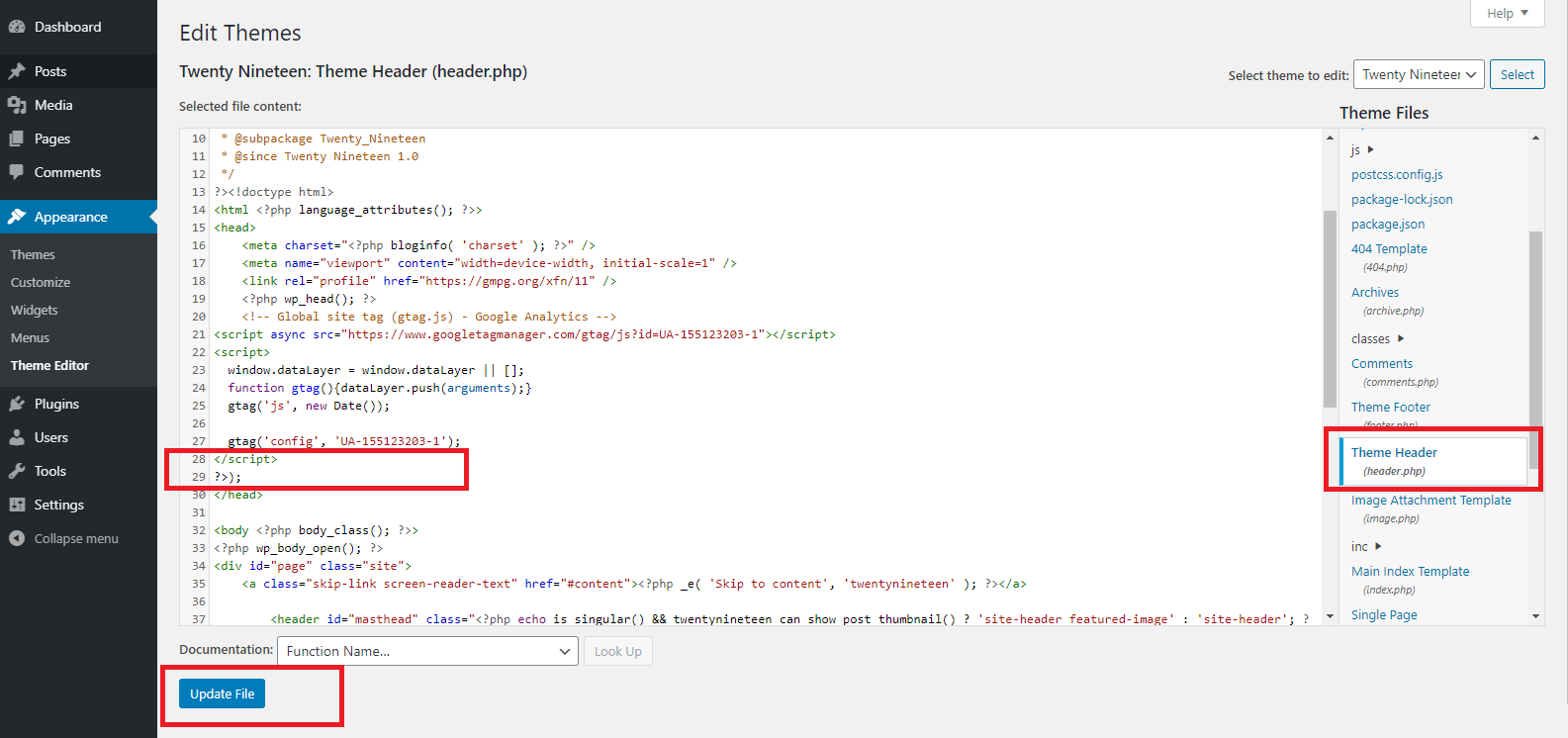 How to Remove ?>); from WordPress