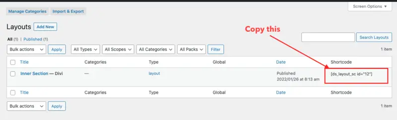  add inner sections divi