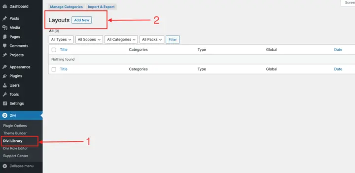  add inner sections divi