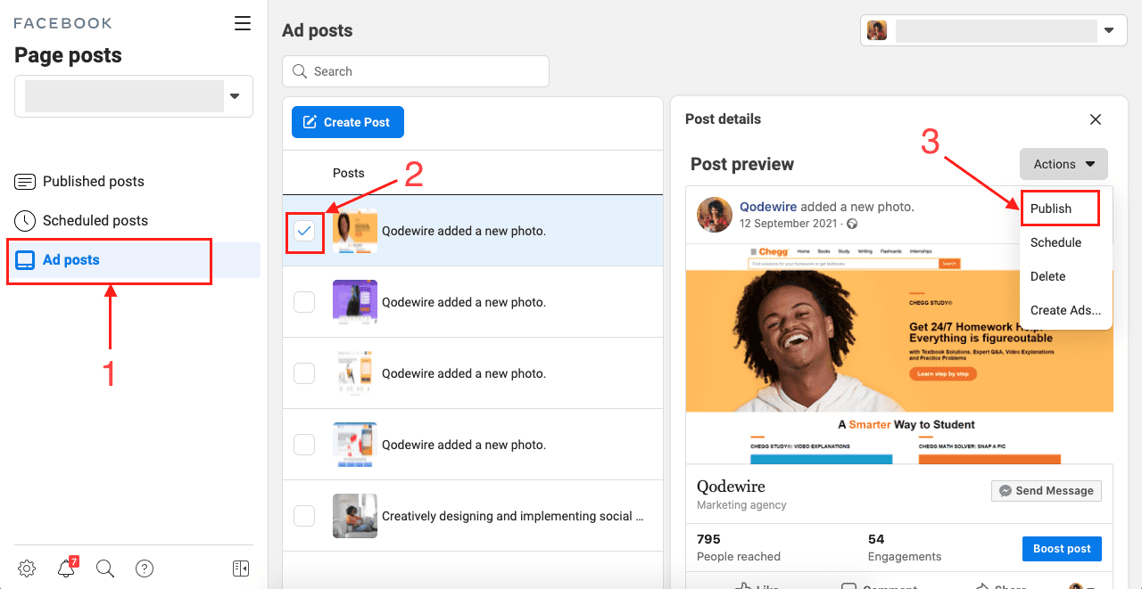Step-by-step guide to create a Facebook page for web developers and designers in Kenya using whitelabel WordPress.