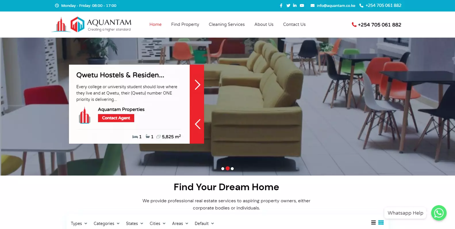 Aquantam Properties