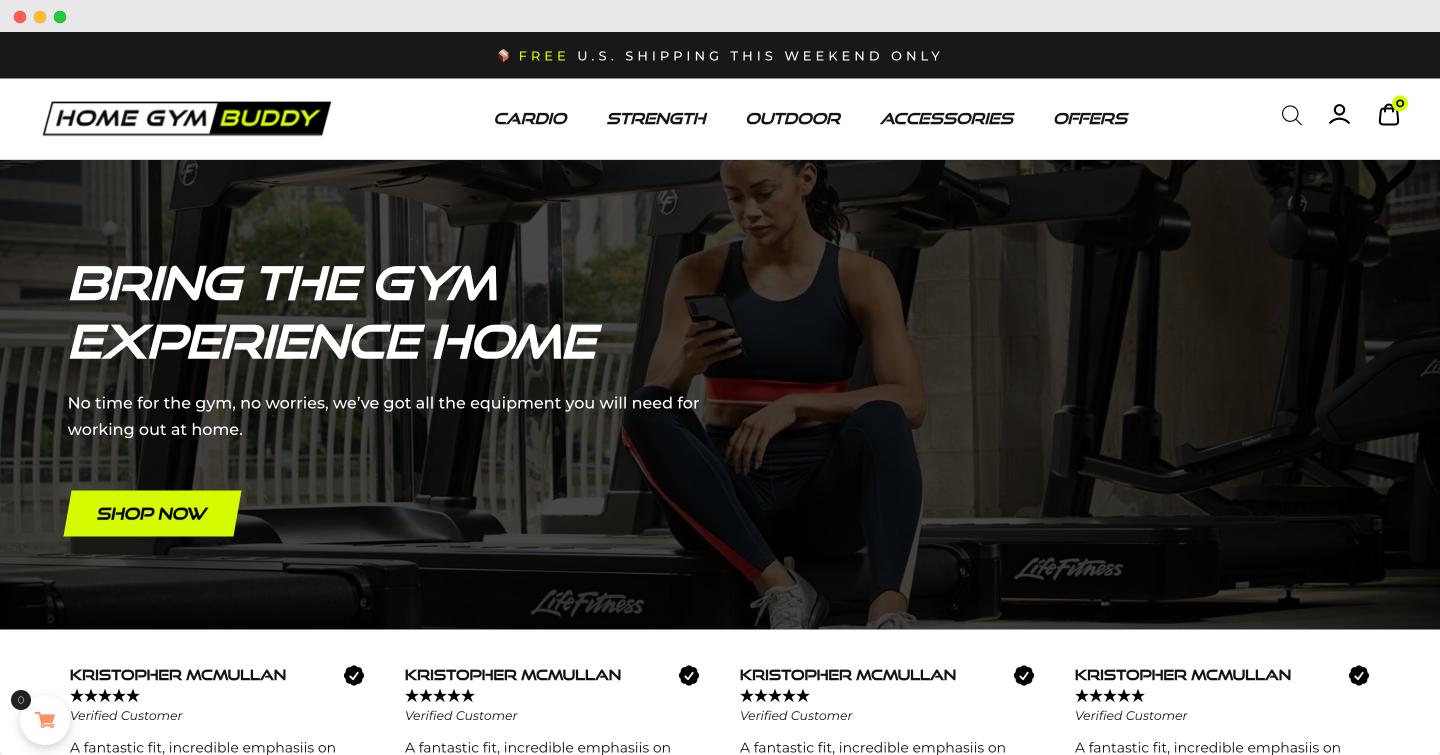 Home Gym Buddy